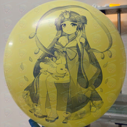 AX-53 Anime Printed Latex Balloons – Assorted Colors & Types | Arisaka Studio
