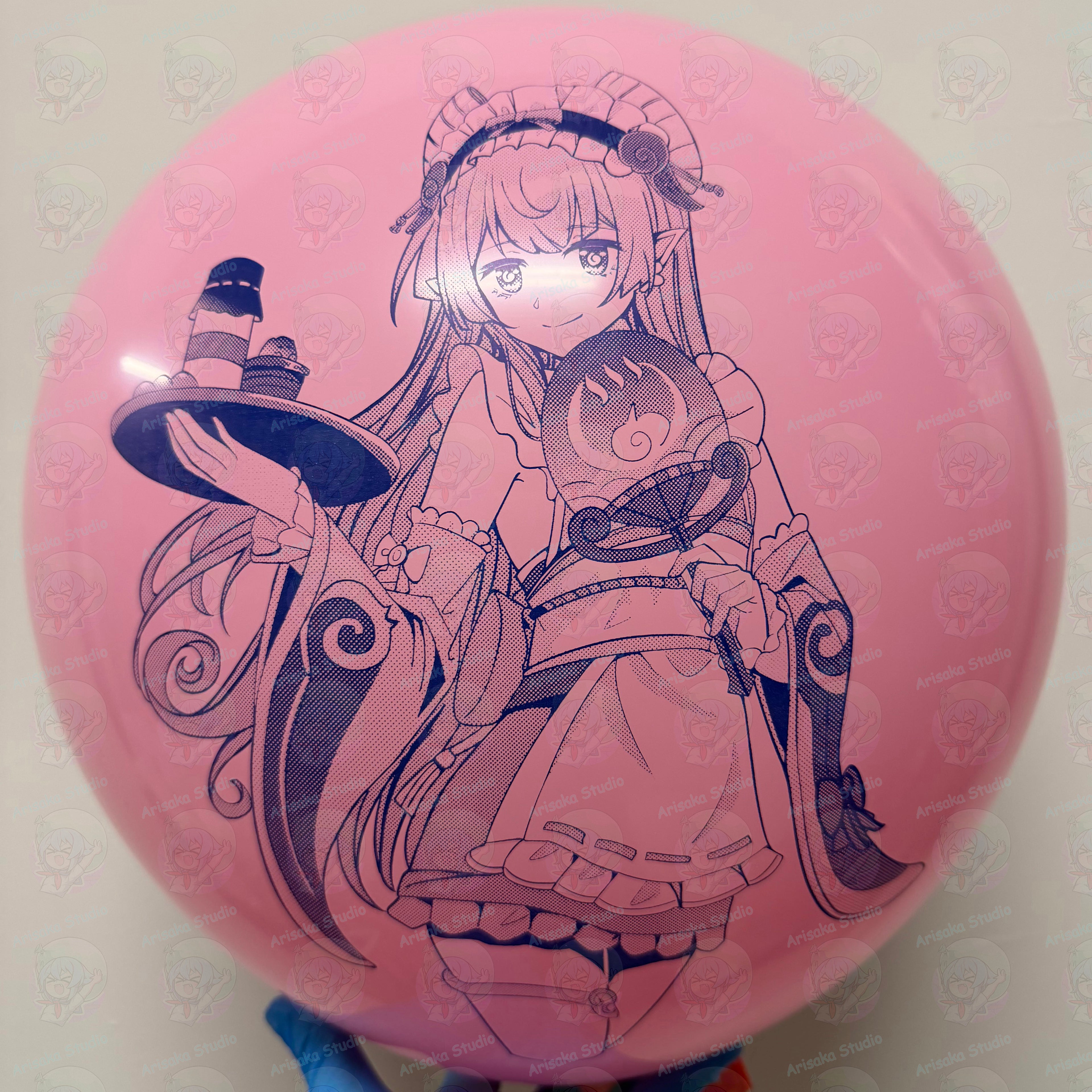 AX-59 Anime Printed Latex Balloons – Assorted Colors & Types | Arisaka Studio
