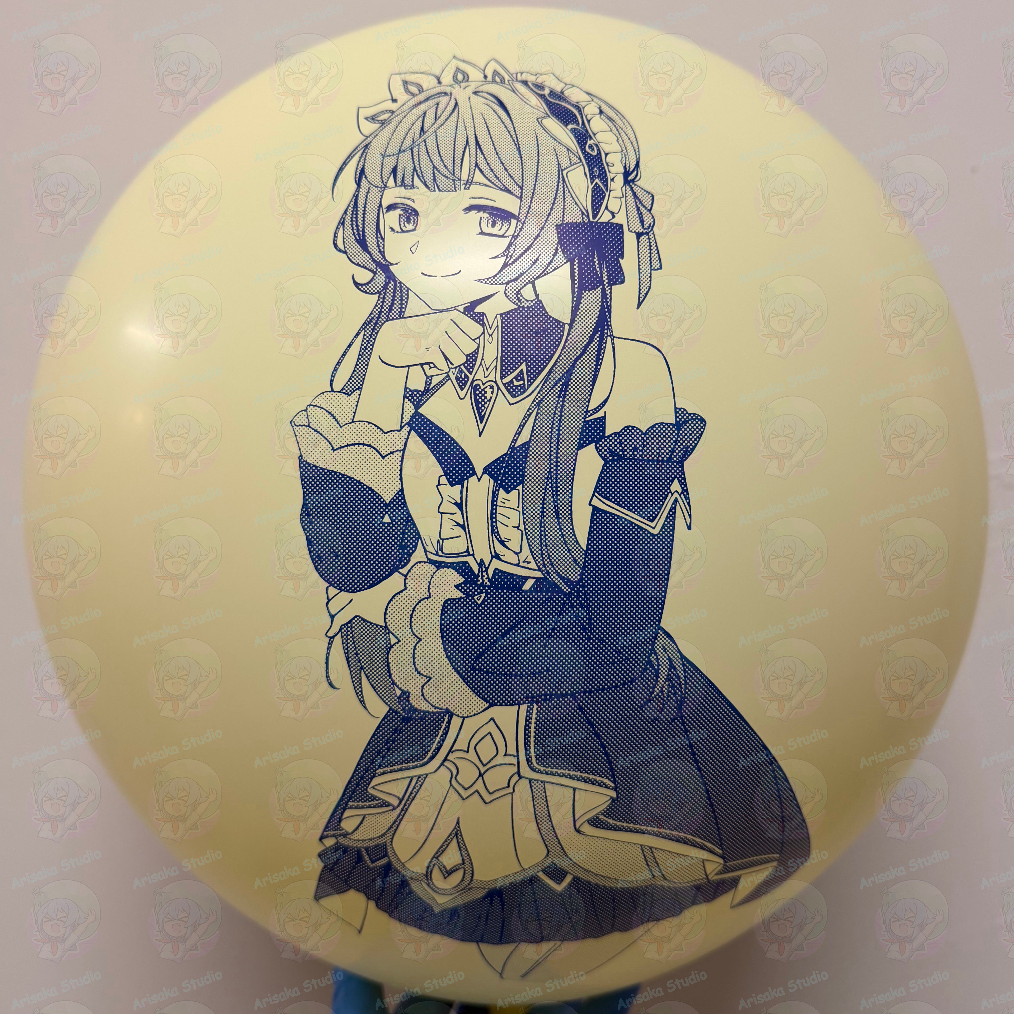 AX-60 Anime Printed Latex Balloons – Assorted Colors & Types | Arisaka Studio