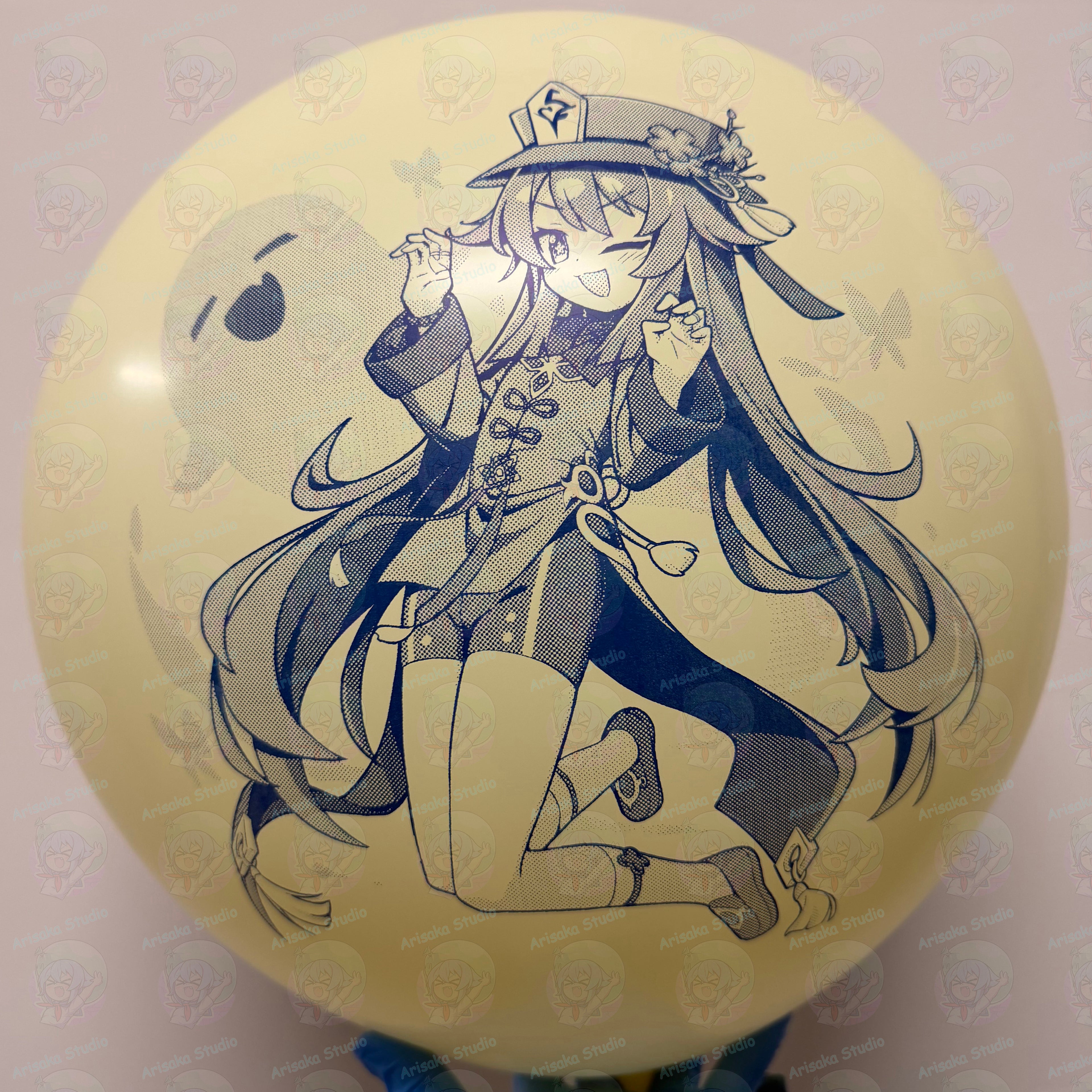 AX-62 Anime Printed Latex Balloons – Assorted Colors & Types | Arisaka Studio
