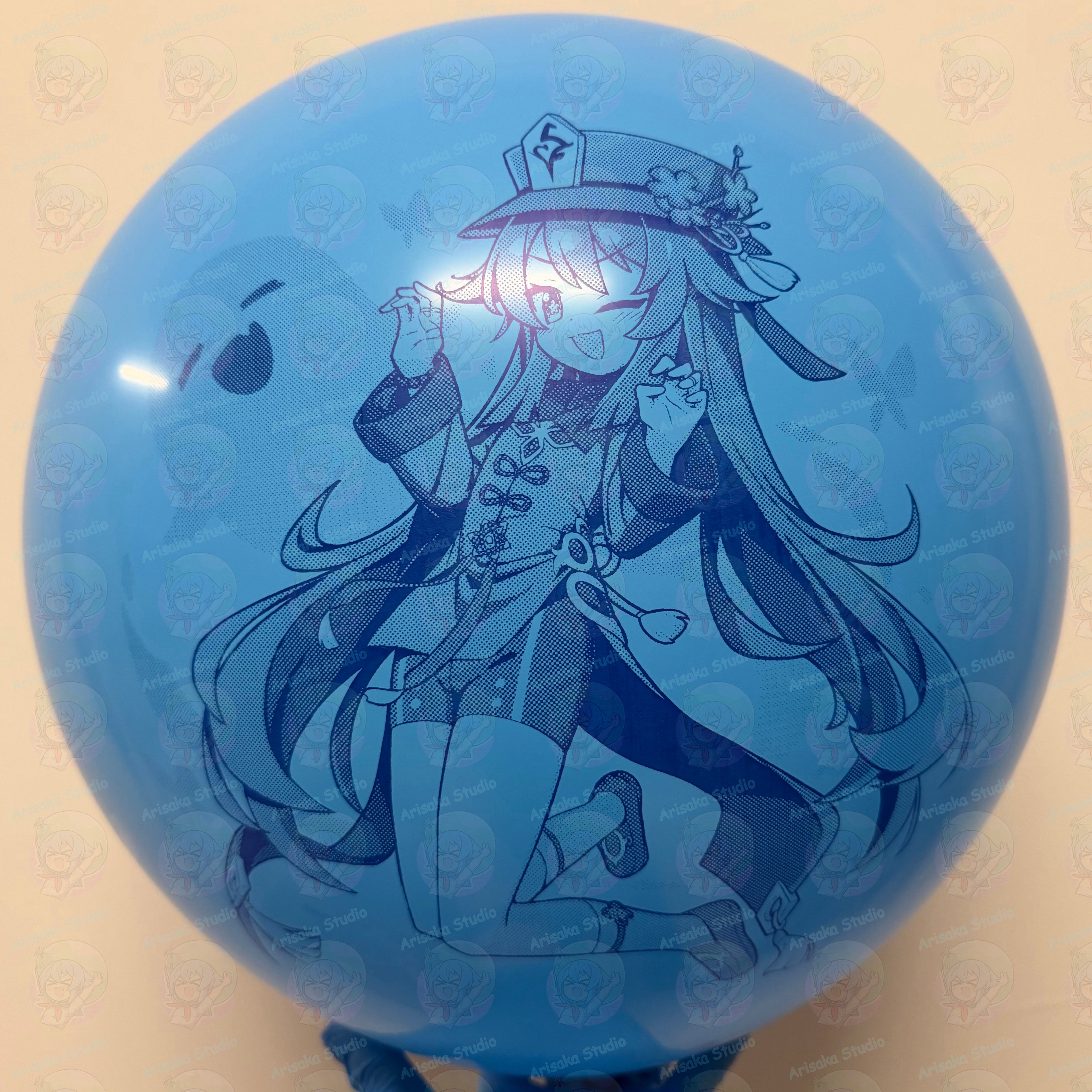 AX-62 Anime Printed Latex Balloons – Assorted Colors & Types | Arisaka Studio