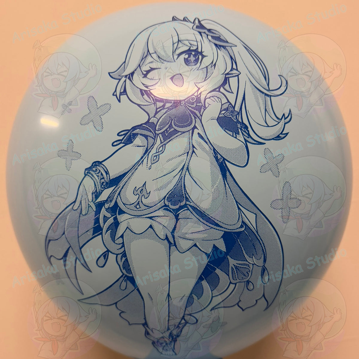 AX-38 Anime Printed Latex Balloons – Assorted Colors & Types | Arisaka Studio