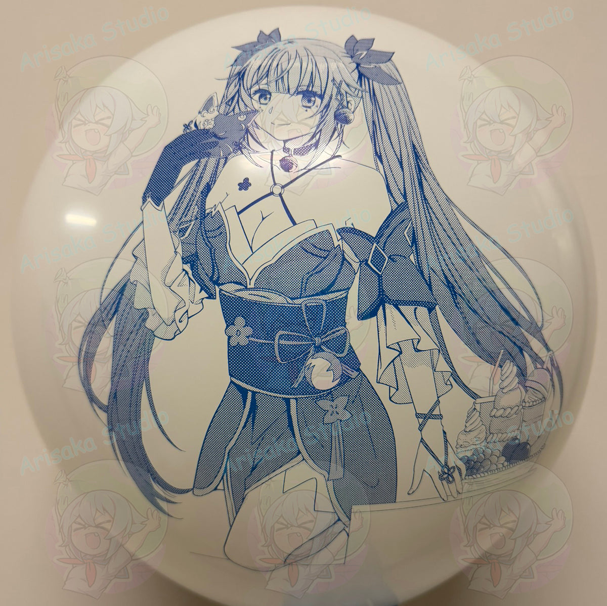 AX-51 Anime Printed Latex Balloons – Assorted Colors & Types | Arisaka Studio