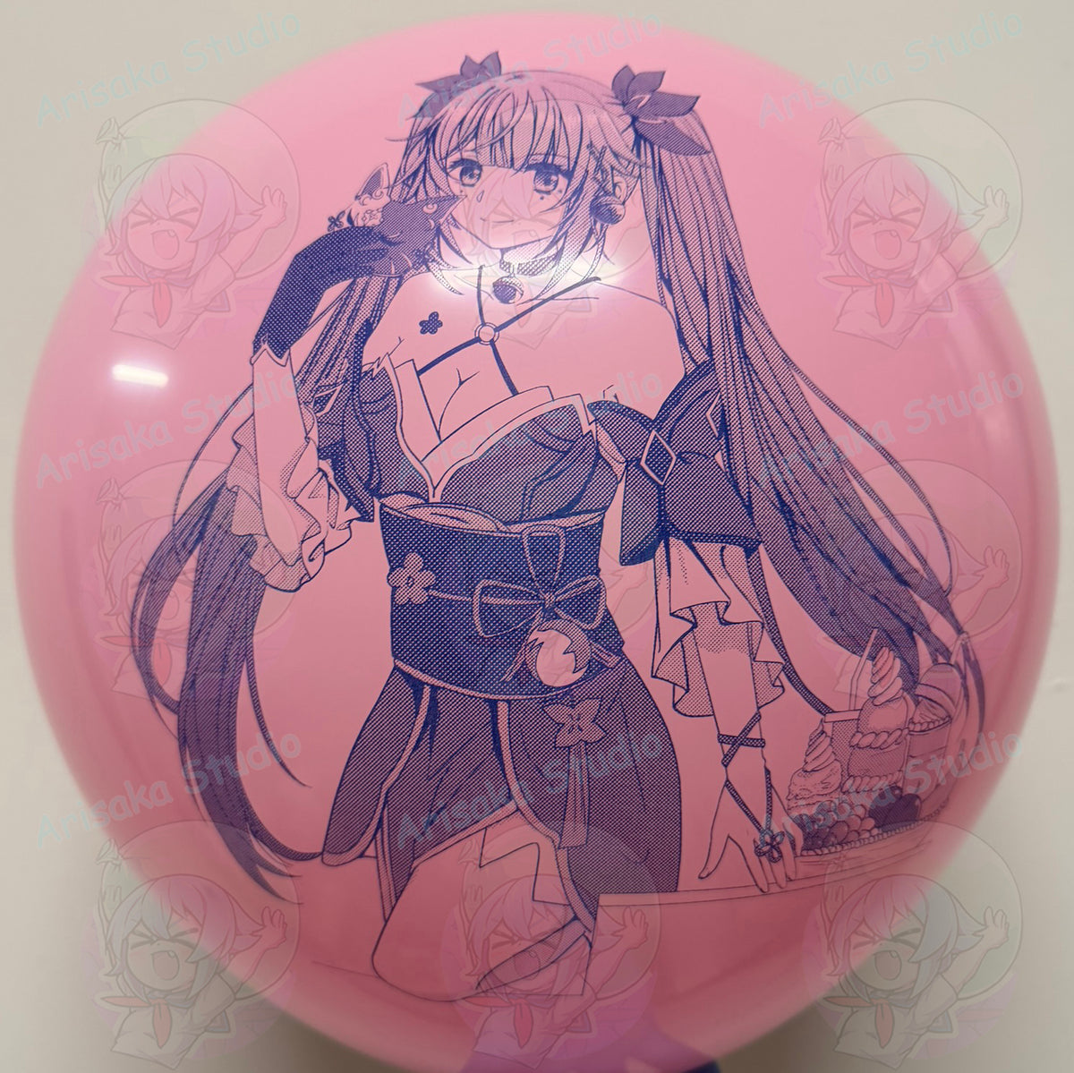 AX-51 Anime Printed Latex Balloons – Assorted Colors & Types | Arisaka Studio