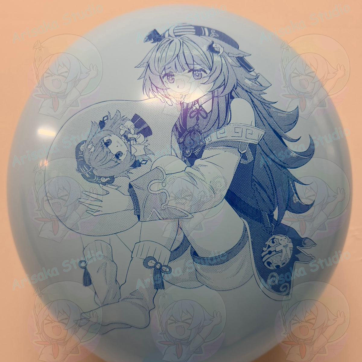 AX-49 Anime Printed Latex Balloons – Assorted Colors & Types | Arisaka Studio